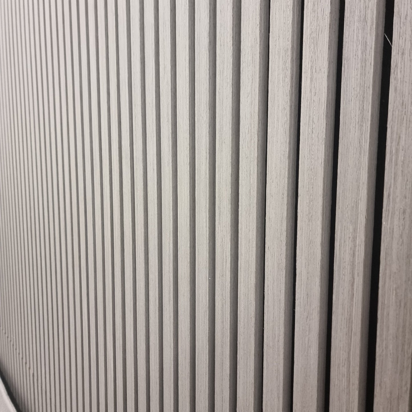 Pack Of 2 Real Wood Acoustic Slat Wall Panels (Ash Grey)
