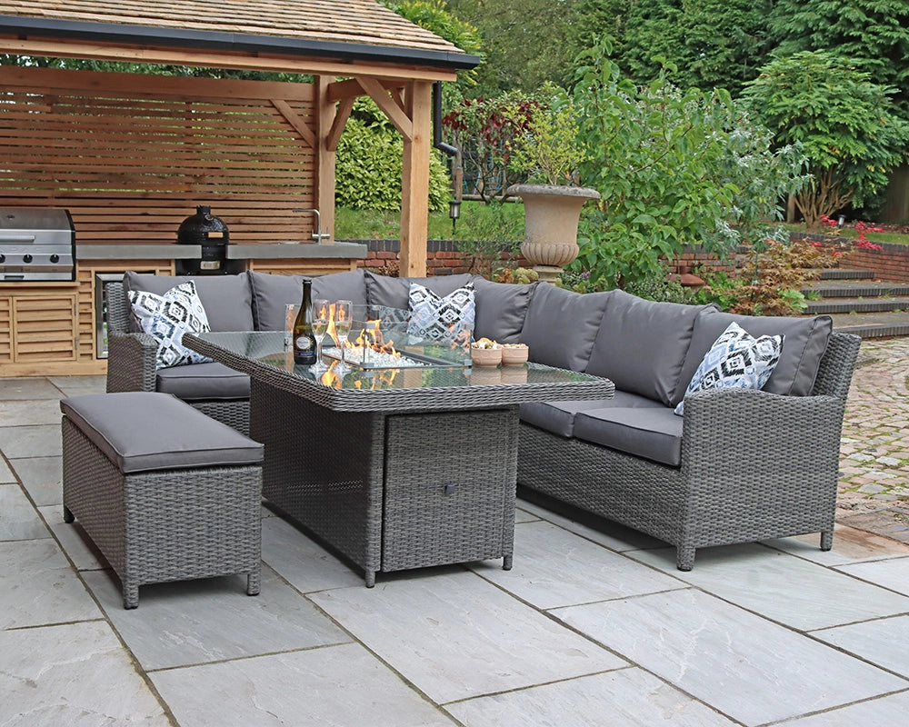 Garden wicker set sale