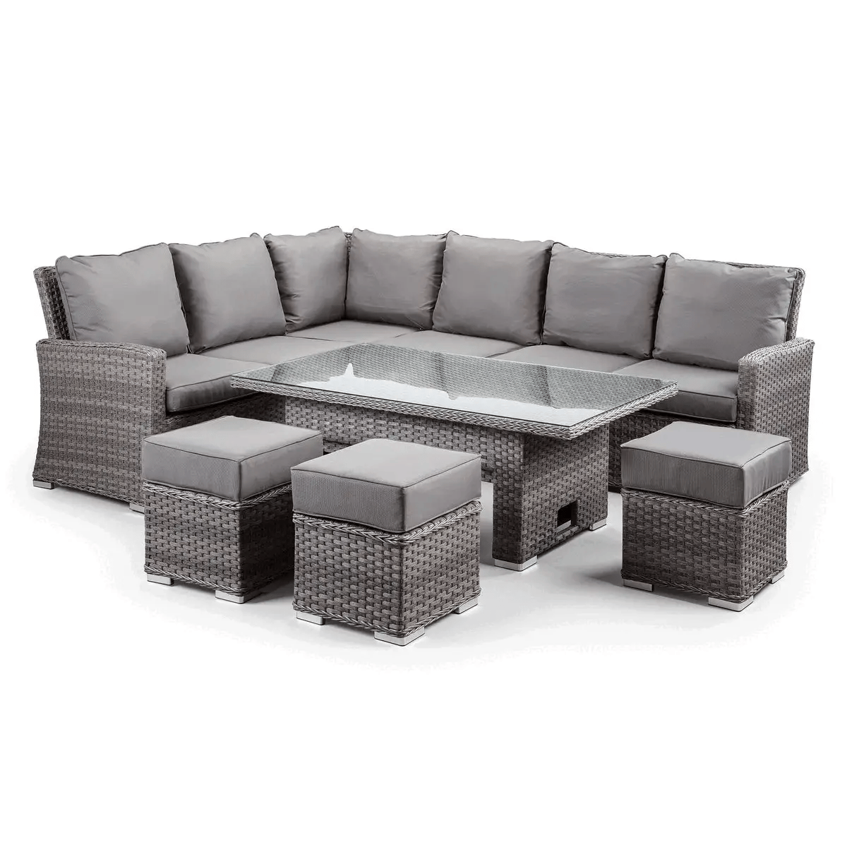 Myla 9 Seater Rattan Garden Furniture Set