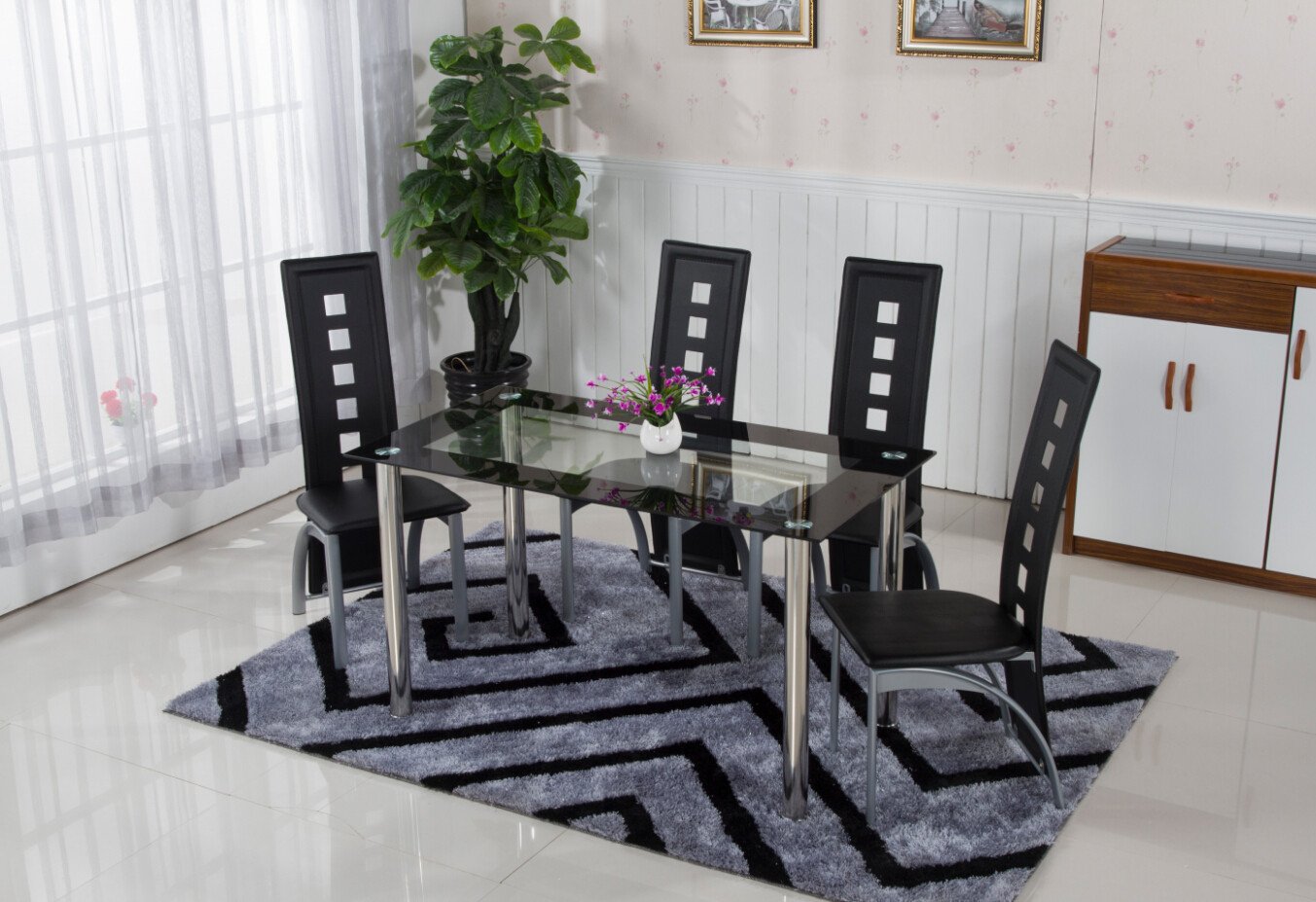 Aruba 4 Seater Dining Set