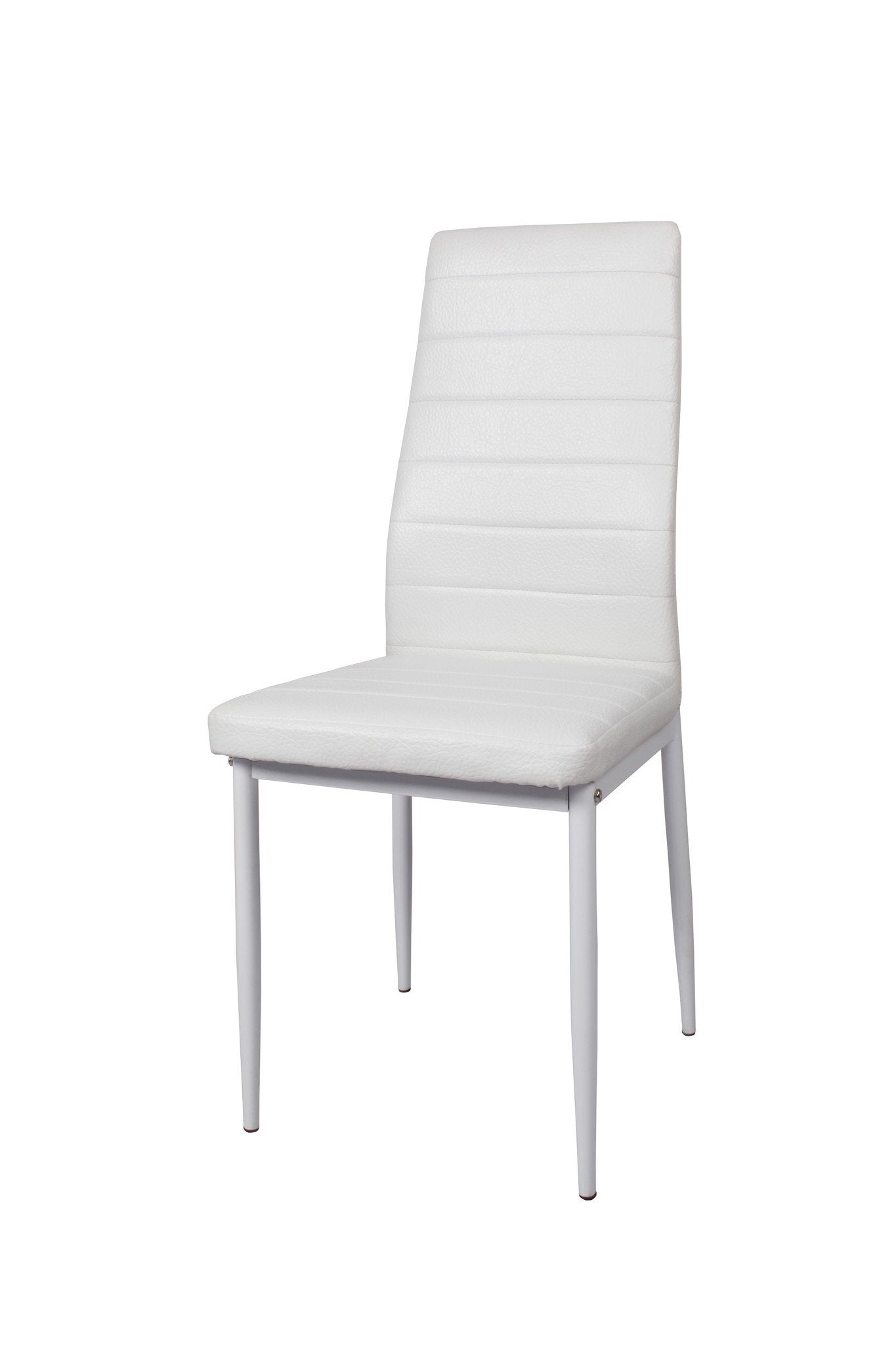 Amalfi 4 seater dining set White