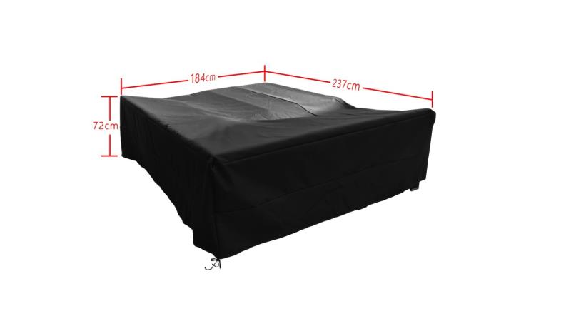 9 Seater Rattan Garden Waterproof Cover