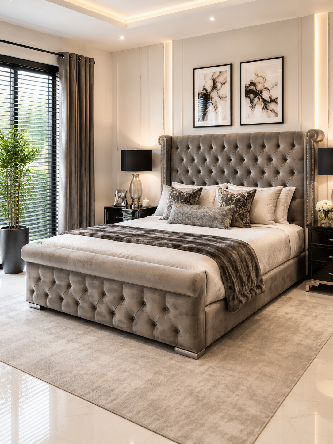 Bedroom Furniture – Upholstered Beds & Mirrored Wardrobes | Starlight Distribution