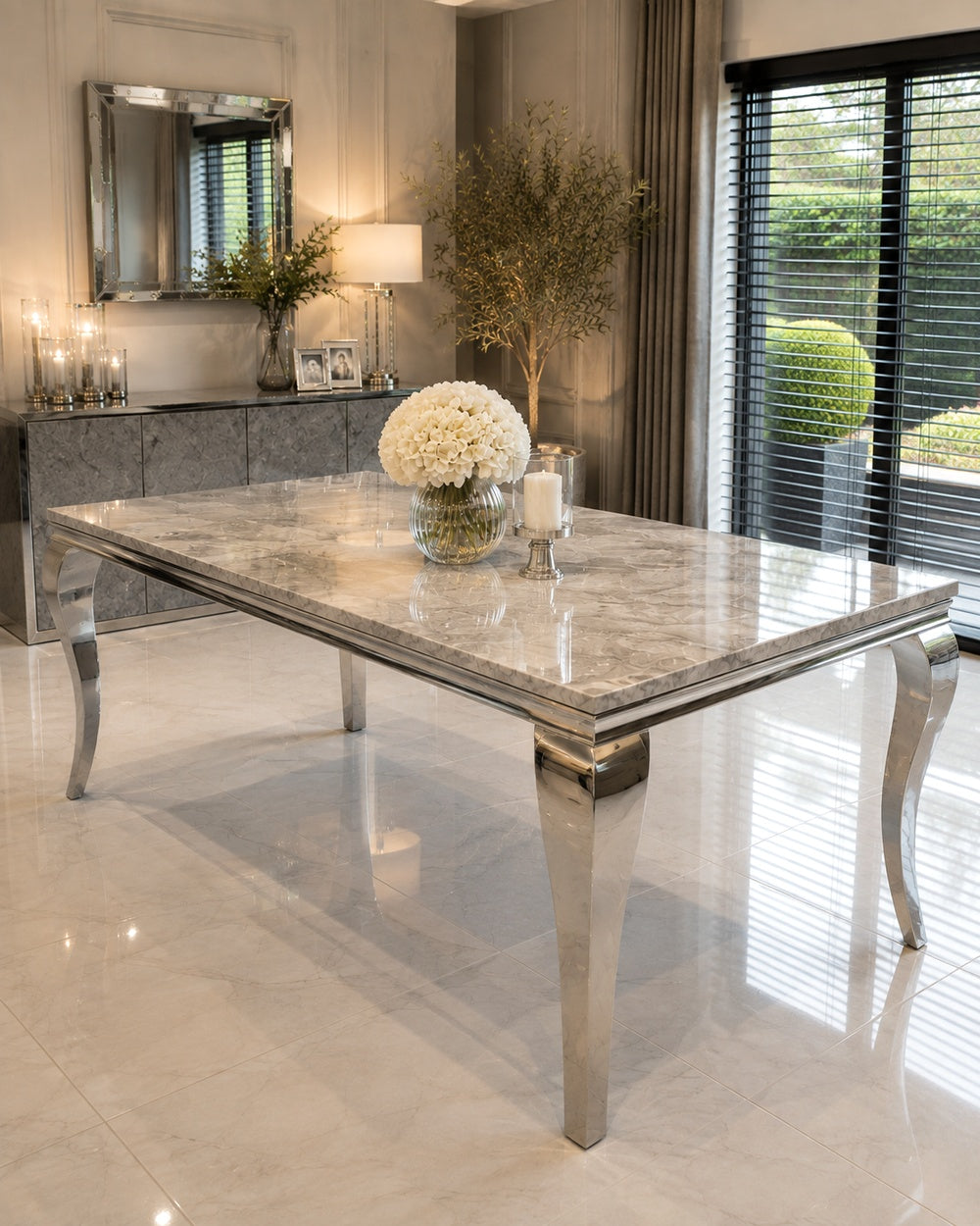 Dining Tables – Solid Marble & Sintered Stone Tops | Starlight Distribution