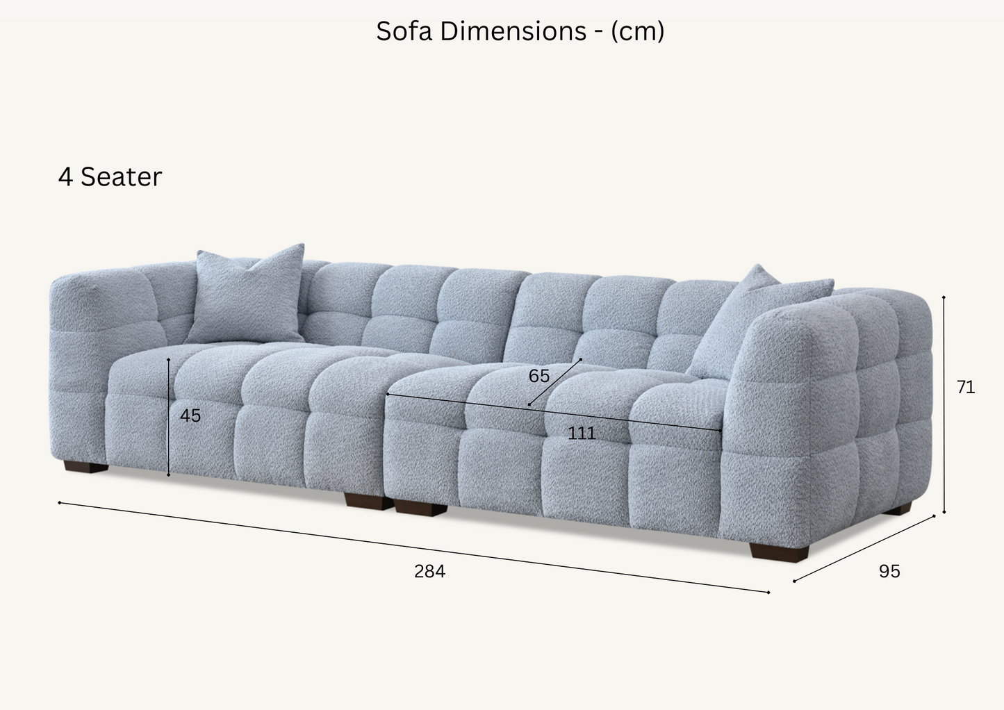 Aluxo Tribeca Fabric Sofa