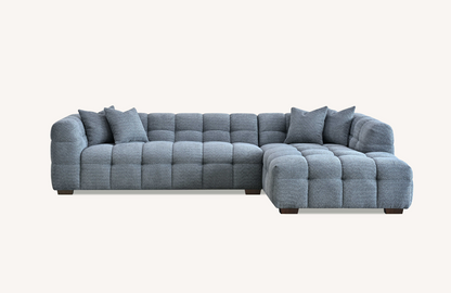 Aluxo Tribeca Corner Fabric Sofa Right Hand