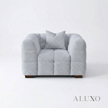 Aluxo Tribeca Bubble Armchair – Pearl Bouclé