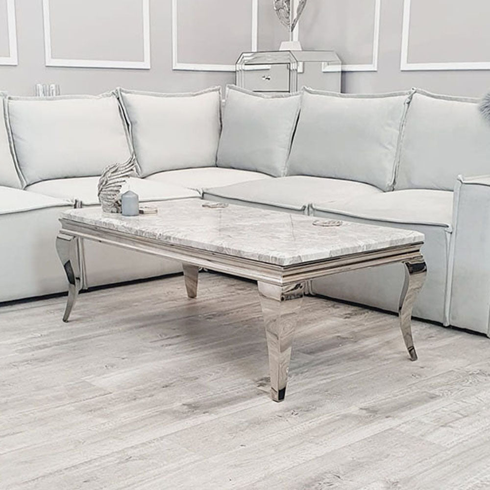 Trafalgar Chrome Coffee Table