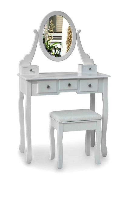 Shabby Chic 4 Drawer Dressing Table