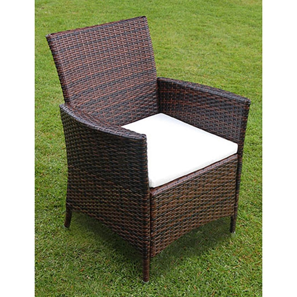 Kansas 4 Seater Rattan Dining Set – Table Top & Frame Structure View