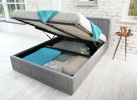 OTTOMAN STORAGE GAS LIFT UP BED